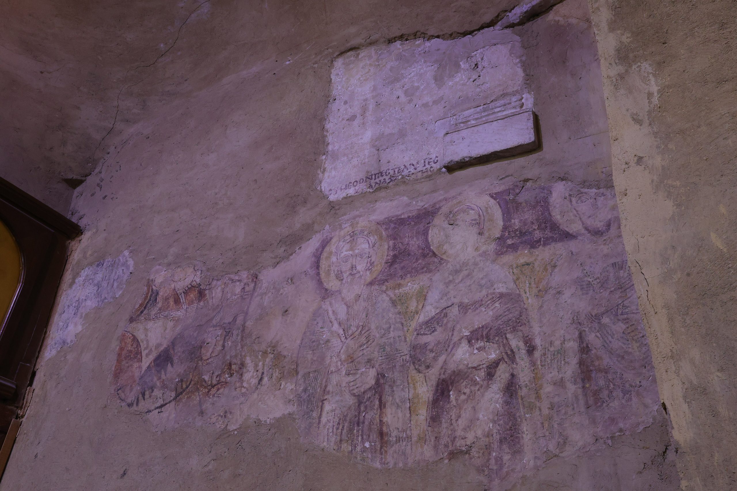 Medieval Coptic art at Naqlun