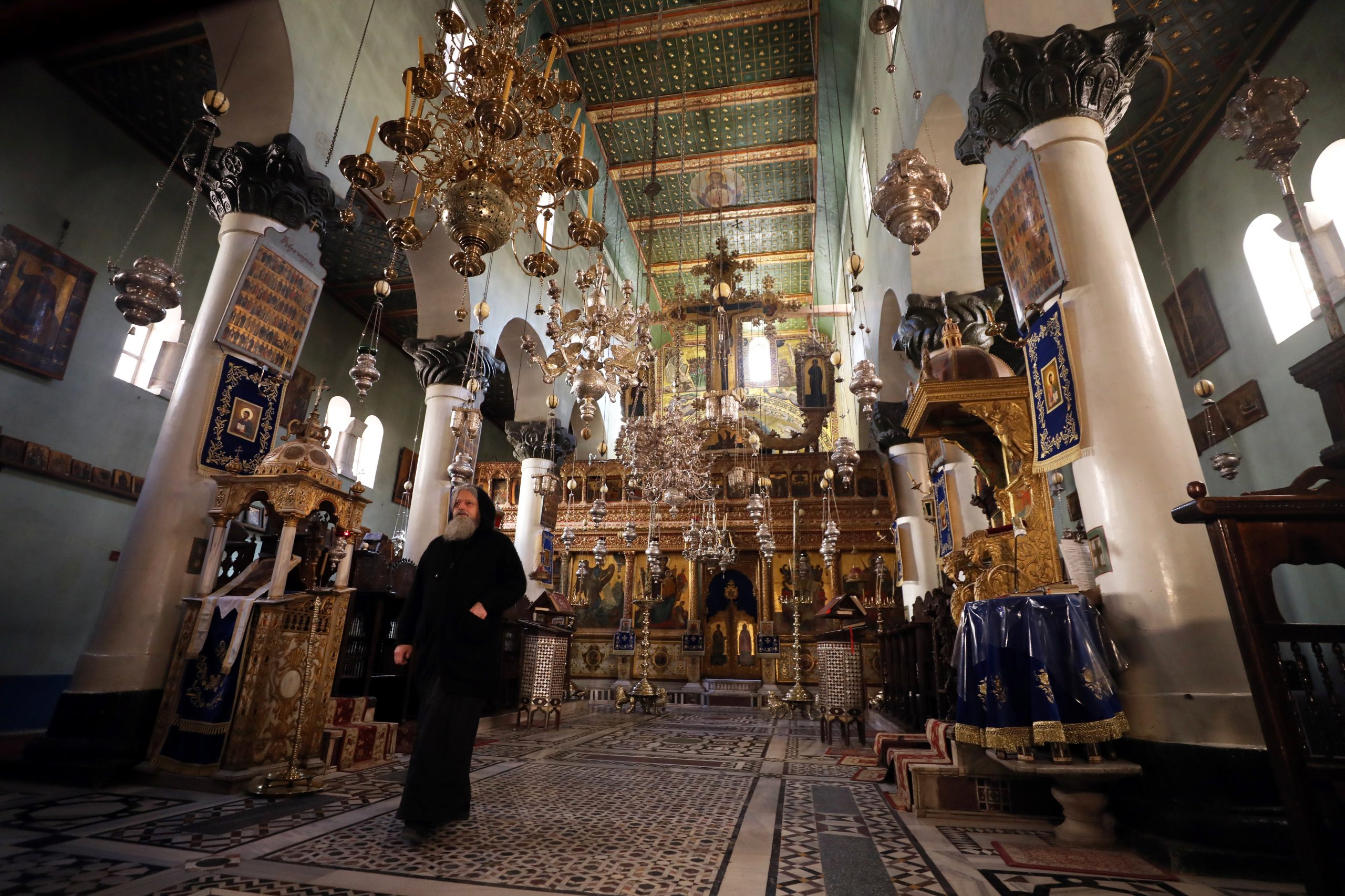 Saint Catherine’s surrounding monastic landscape