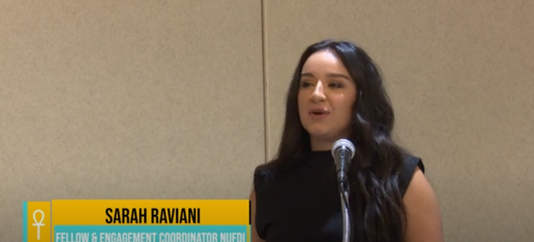 Sarah Raviani at Coptic Solidarity's 12th Annual Conference - Coptic ...